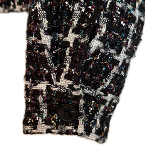 Loft Shimmer Tweed Cropped Jacket - Picture 4 of 10